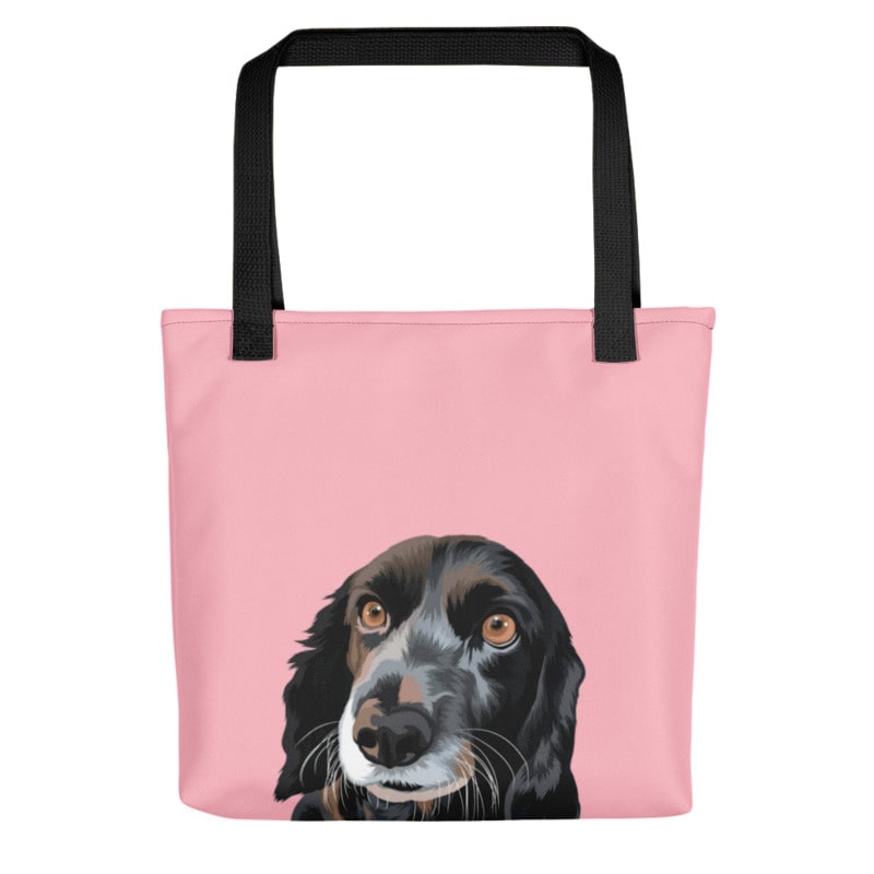 Personalized Memorial Pet Tote Bag