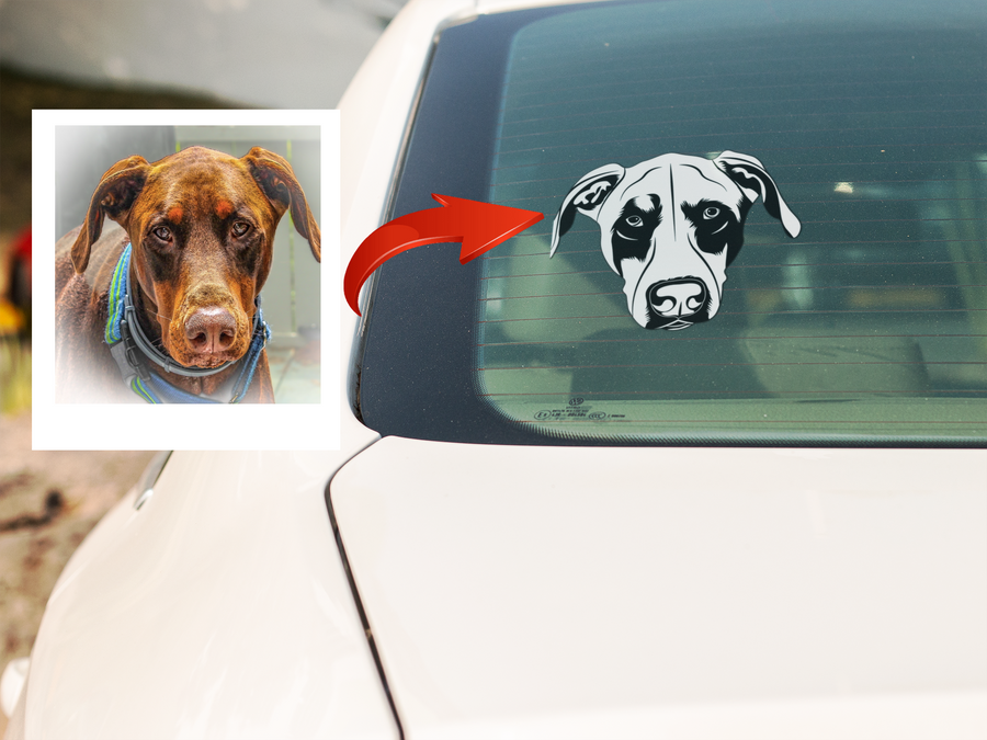 Shop Clear Die-Cut Car Decals and Stickers